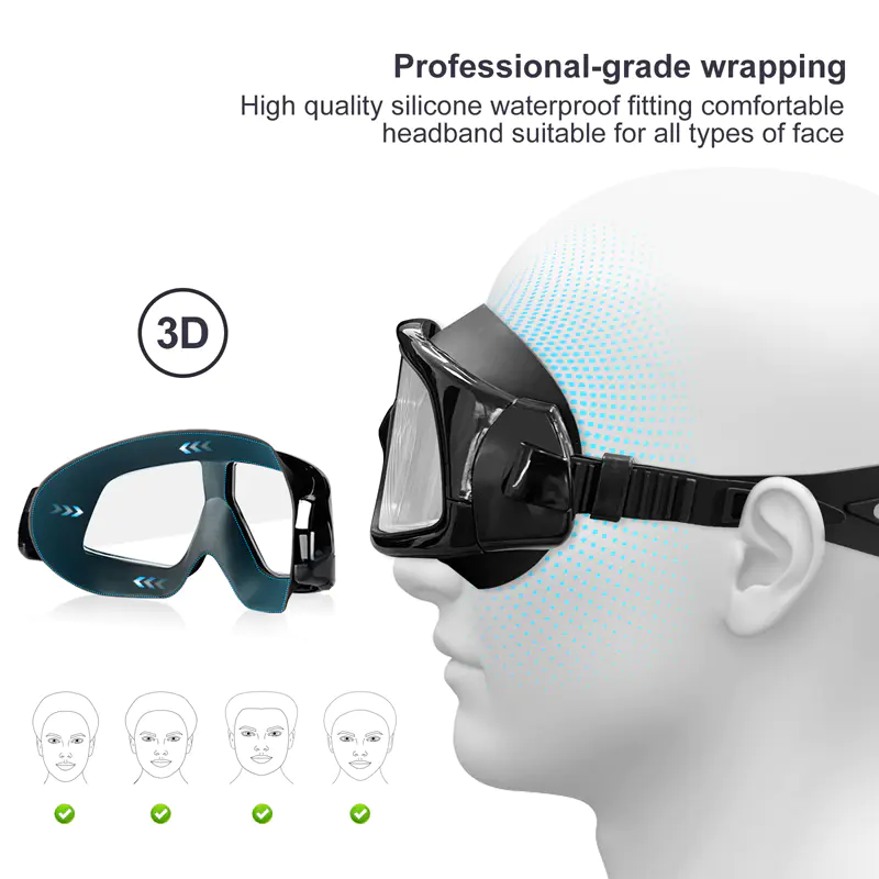 Uv400 Protection Swim Goggles